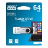 USB flash disk 64Gb Goodram UTS2 64Gb (UTS2-0640K0R11) Black ( , , , USB 2.0)